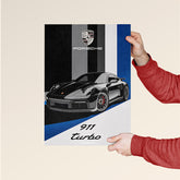 Porsche 911 Turbo – Performance Icon Poster